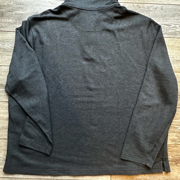 Men's John Bartlett Consensus Gray Cotton blend 1/4 Zip Size‎ XL quarter zip - Picture 2 of 10